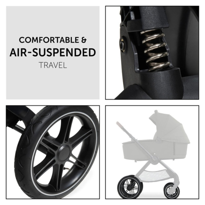 Універсальна коляска 2 в 1 HAUCK Walk N Care air dark olive