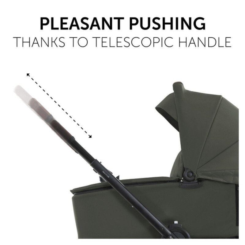 Універсальна коляска 2 в 1 HAUCK Walk N Care air dark olive