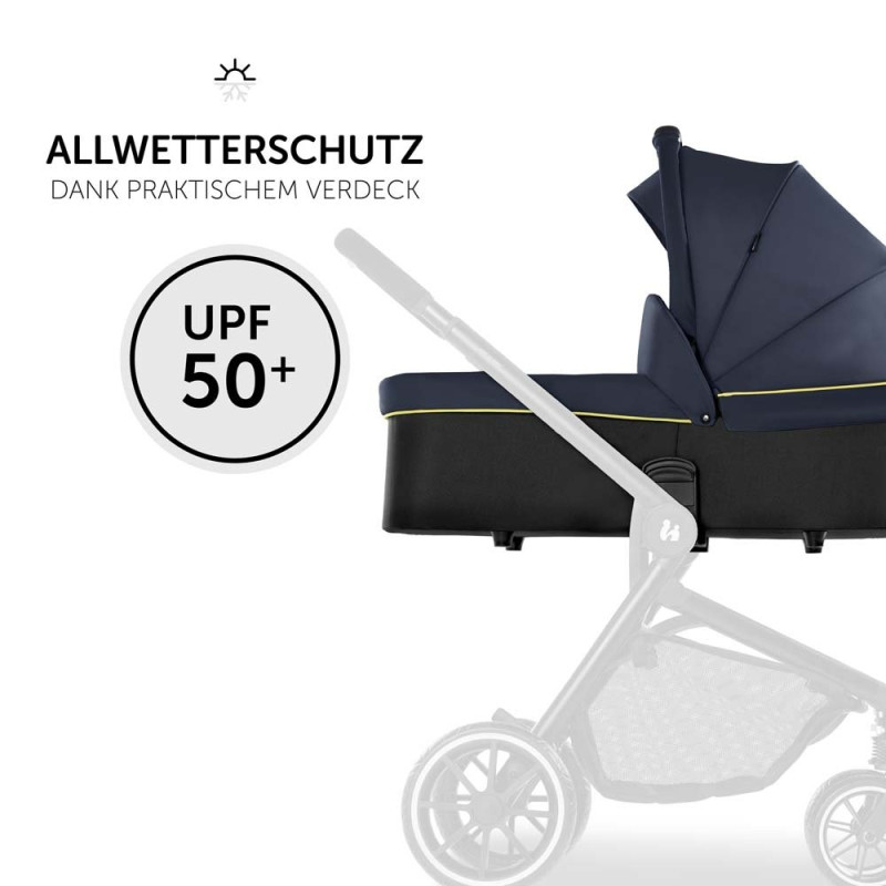 Універсальна коляска 2 в 1 HAUCK Move Dark Navy Neon