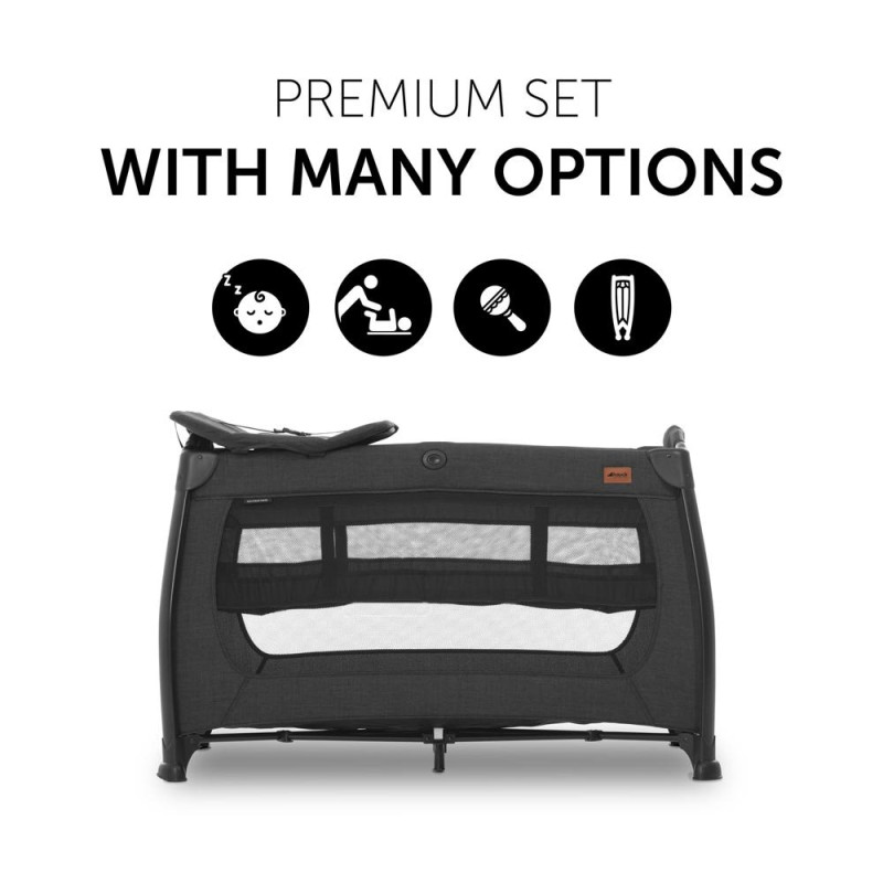 Манеж HAUCK Play N Relax Melange Black