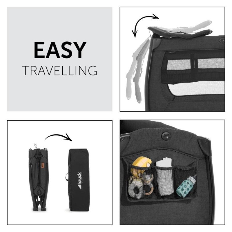 Манеж HAUCK Play N Relax Melange Black