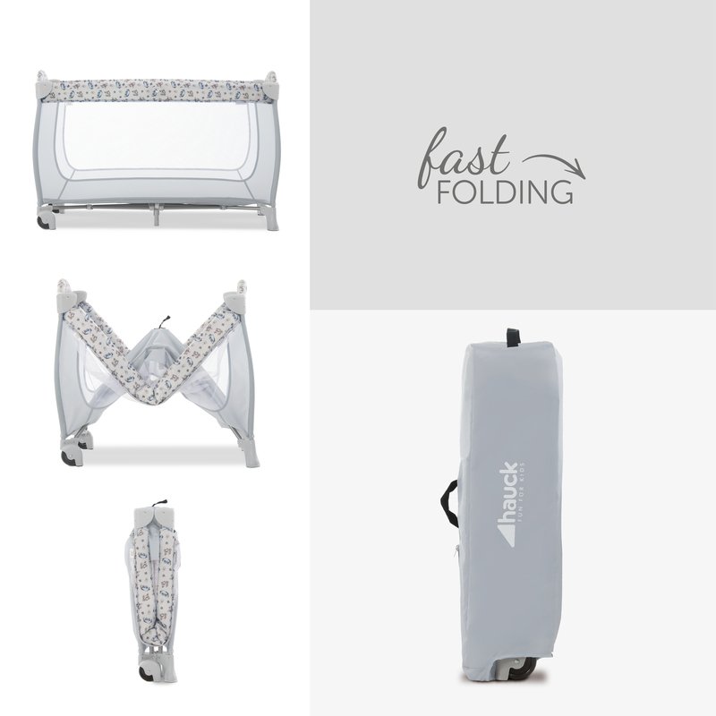 Манеж HAUCK Sleep N Play Go Plus Multicolor black