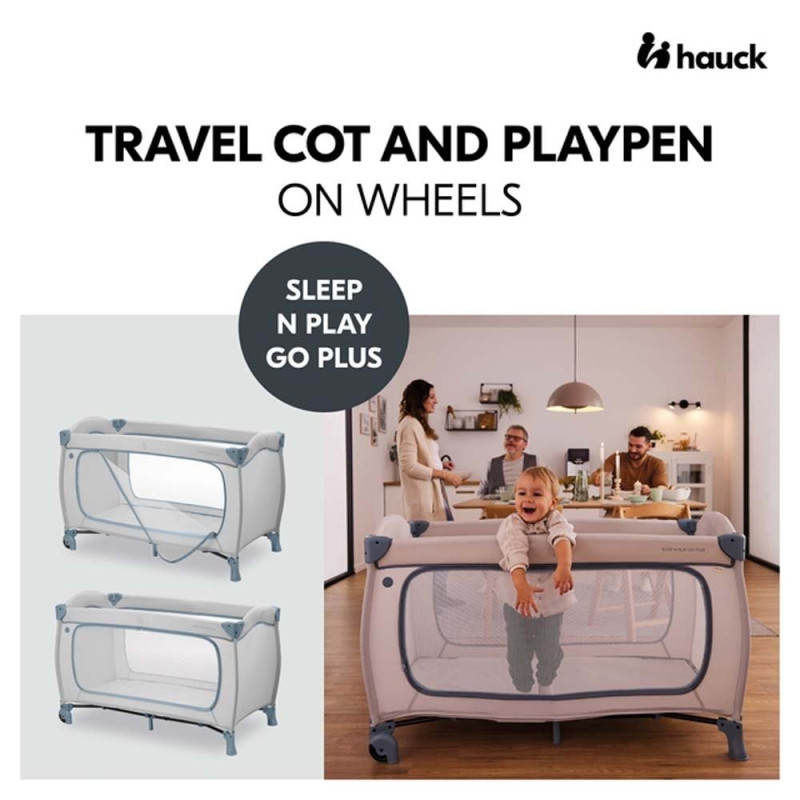 Манеж HAUCK Sleep N Play Go Plus Dusty Blue