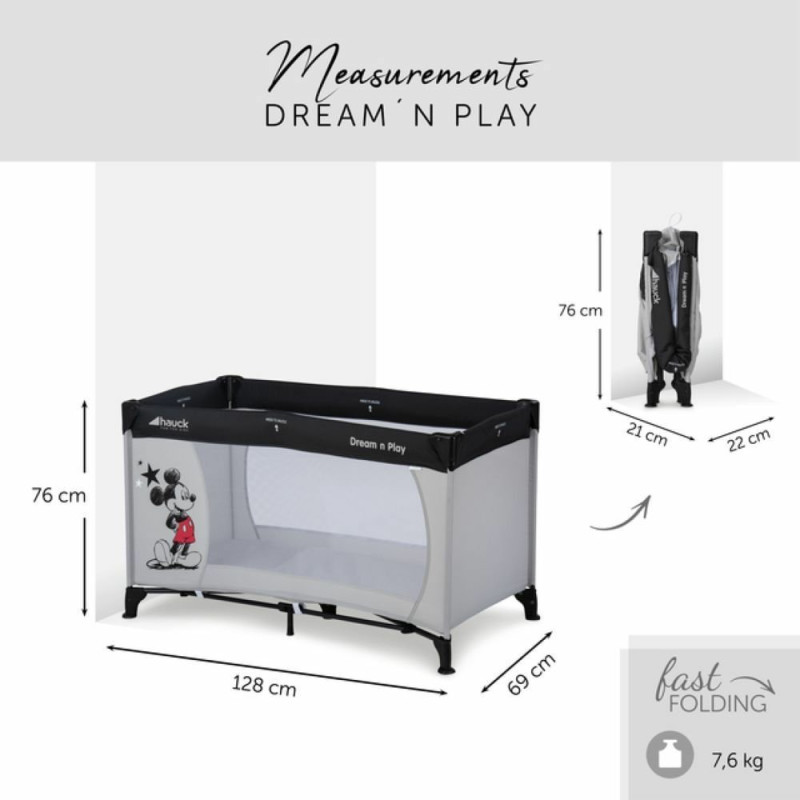 Манеж HAUCK Dream N Play Disney Mickey Stars