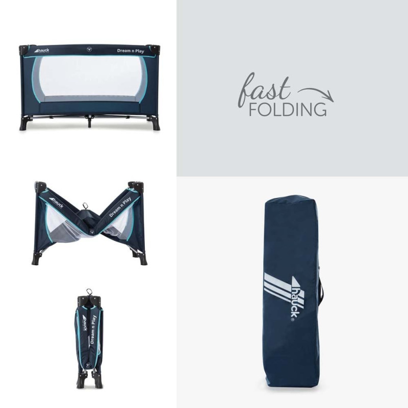 Манеж HAUCK Dream N Play navy/aqua