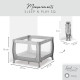 Манеж HAUCK Sleep N Play SQ Nordic Grey