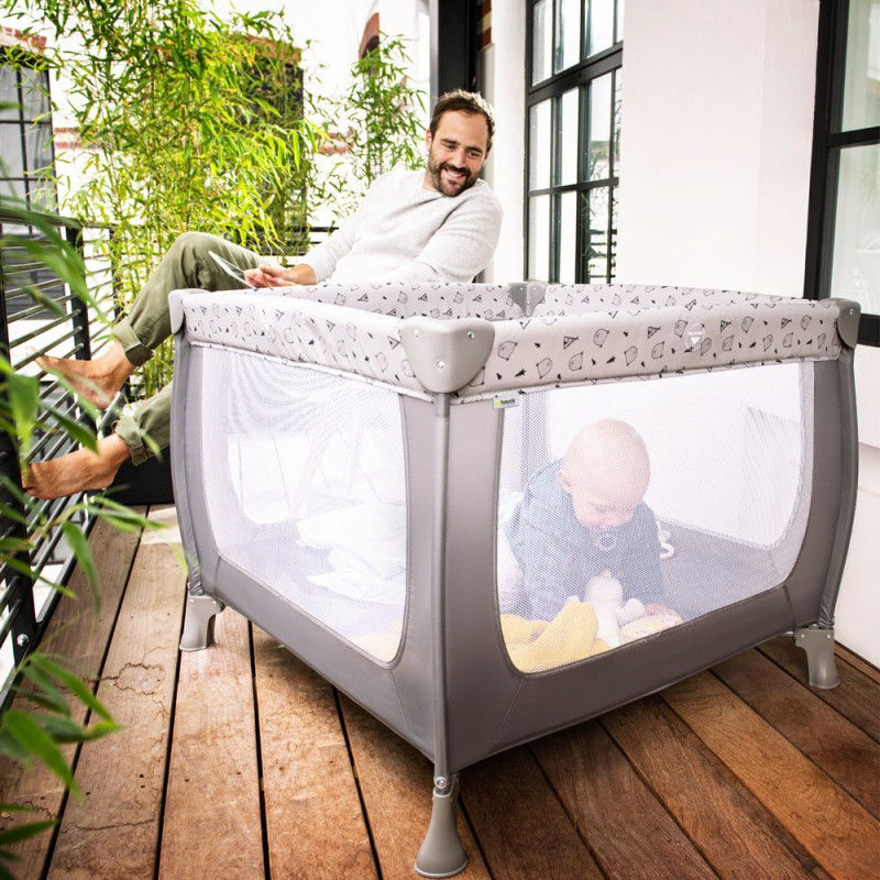 Манеж HAUCK Sleep N Play SQ Nordic Grey