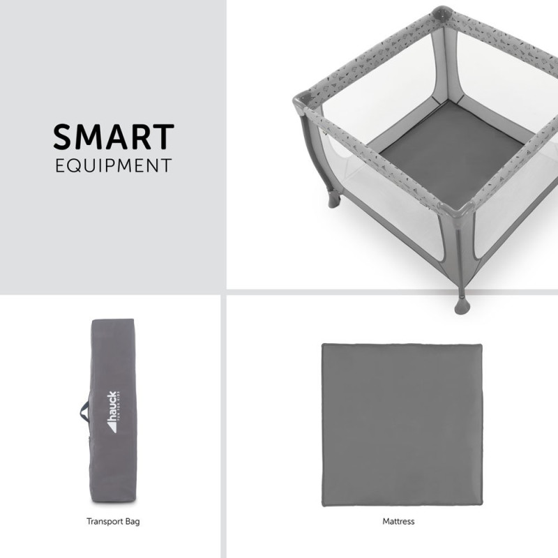 Манеж HAUCK Sleep N Play SQ Nordic Grey