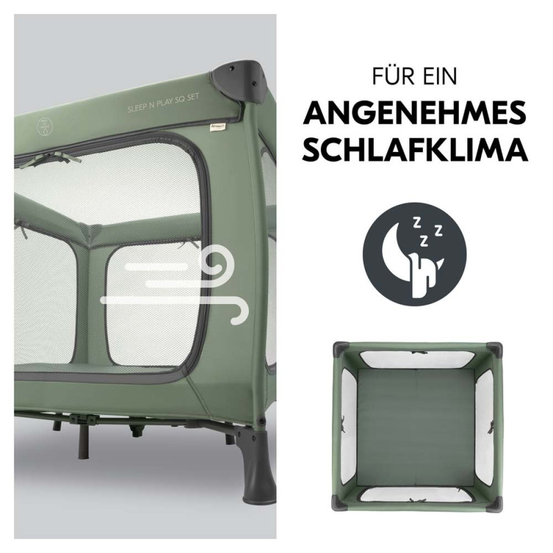Манеж HAUCK Sleep N Play SQ Dark Green