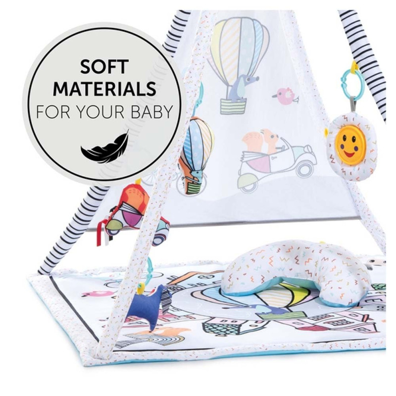 Килимок HAUCK Багатофункціональний ігровий 1st Tent White