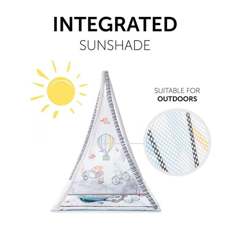 Килимок HAUCK Багатофункціональний ігровий 1st Tent White