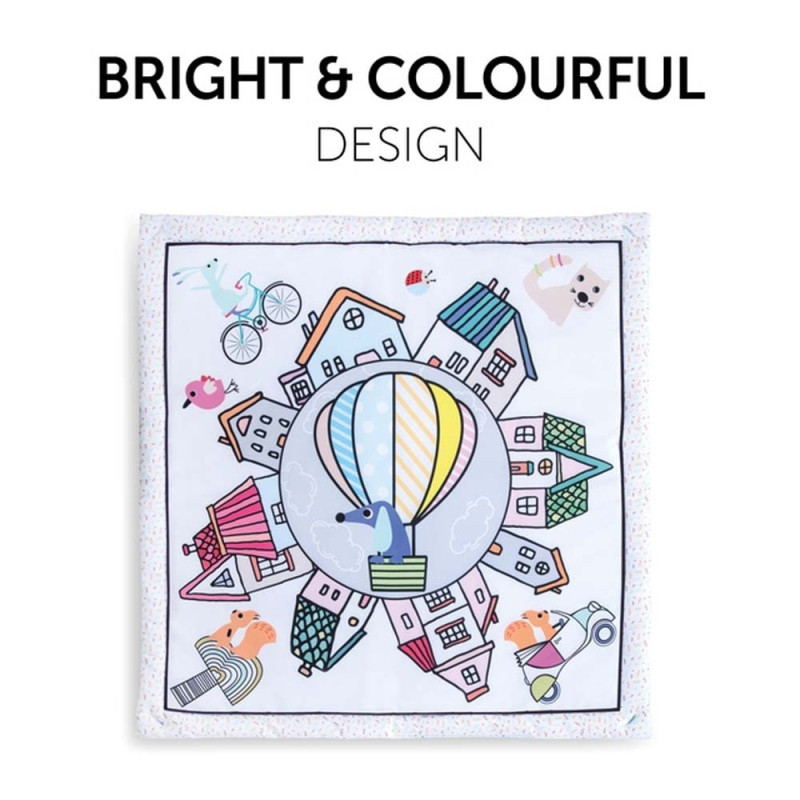 Килимок HAUCK Багатофункціональний ігровий 1st Tent White