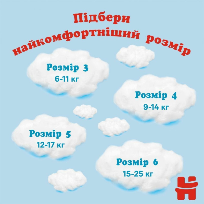 Підгузки Huggies Pant 4 для хлопчиків, 9-14 кг, Jumbo 36 шт