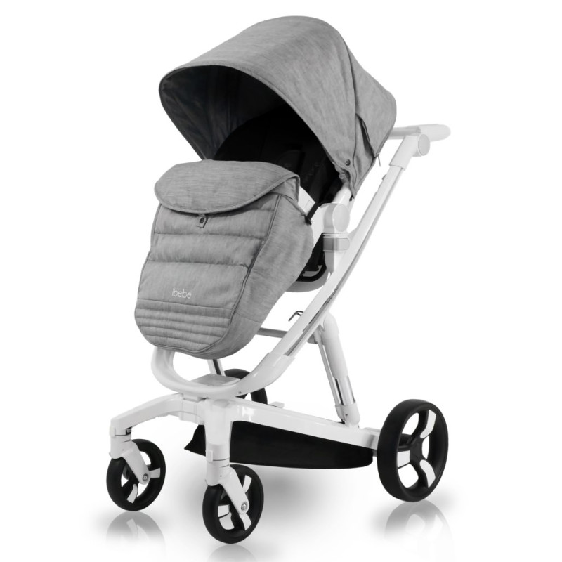 Універсальна коляска 2 в 1 Ibebe istop black