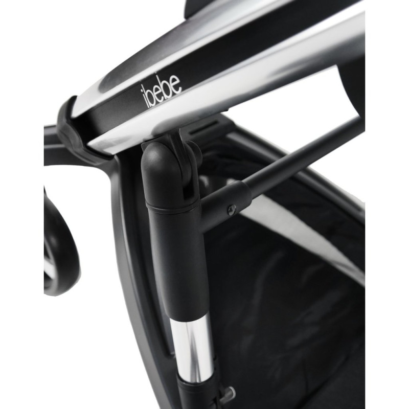 Універсальна коляска 2 в 1 Ibebe istop black