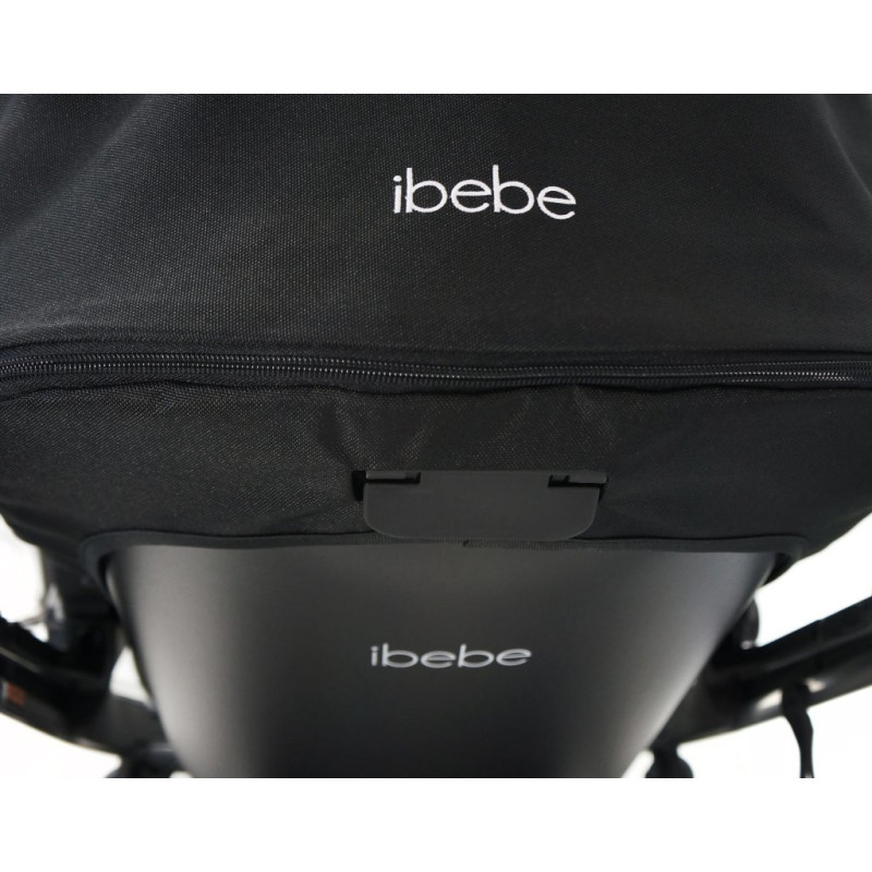 Універсальна коляска 2 в 1 Ibebe istop black