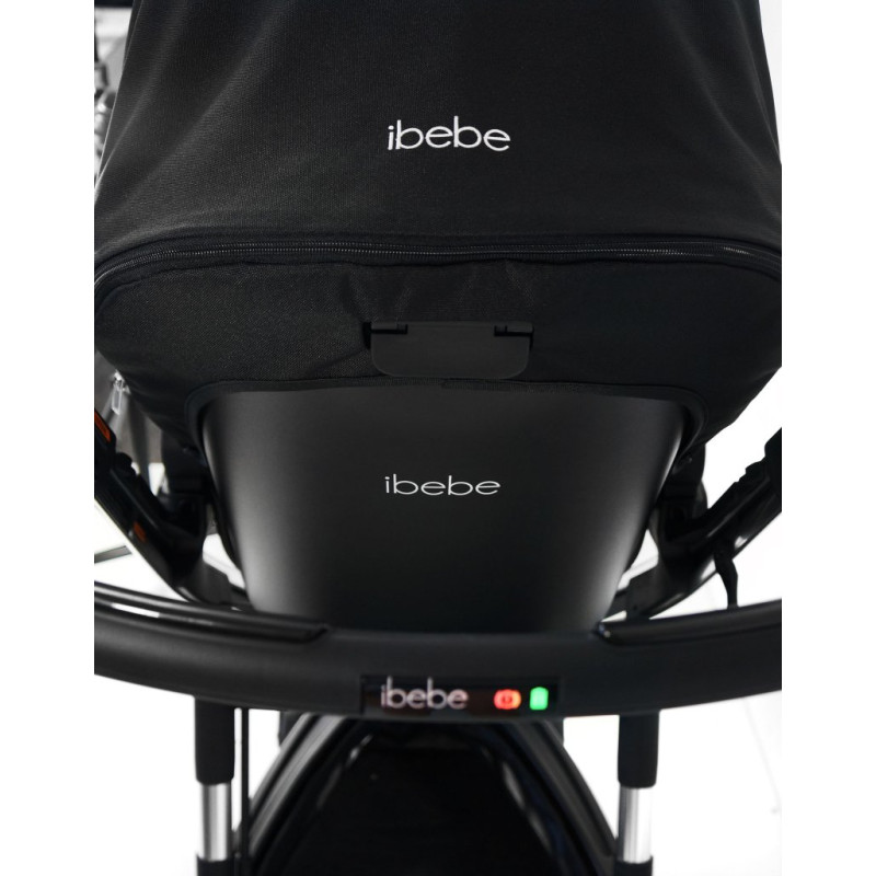 Універсальна коляска 2 в 1 Ibebe istop black