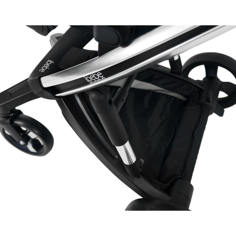 Універсальна коляска 2 в 1 Ibebe istop black