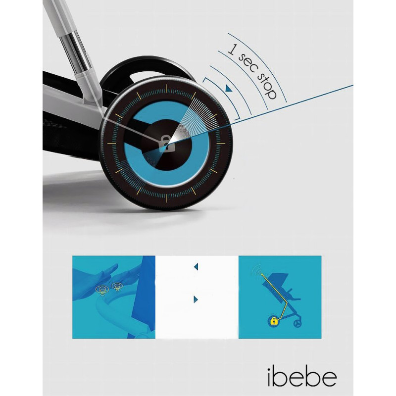 Універсальна коляска 2 в 1 Ibebe istop 6