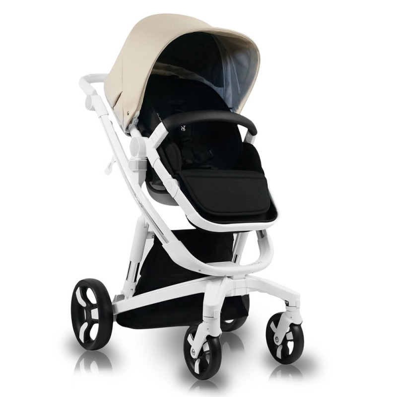 Універсальна коляска 2 в 1 Ibebe istop бежевий ib-is-16