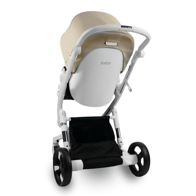 Універсальна коляска 2 в 1 Ibebe istop бежевий ib-is-16