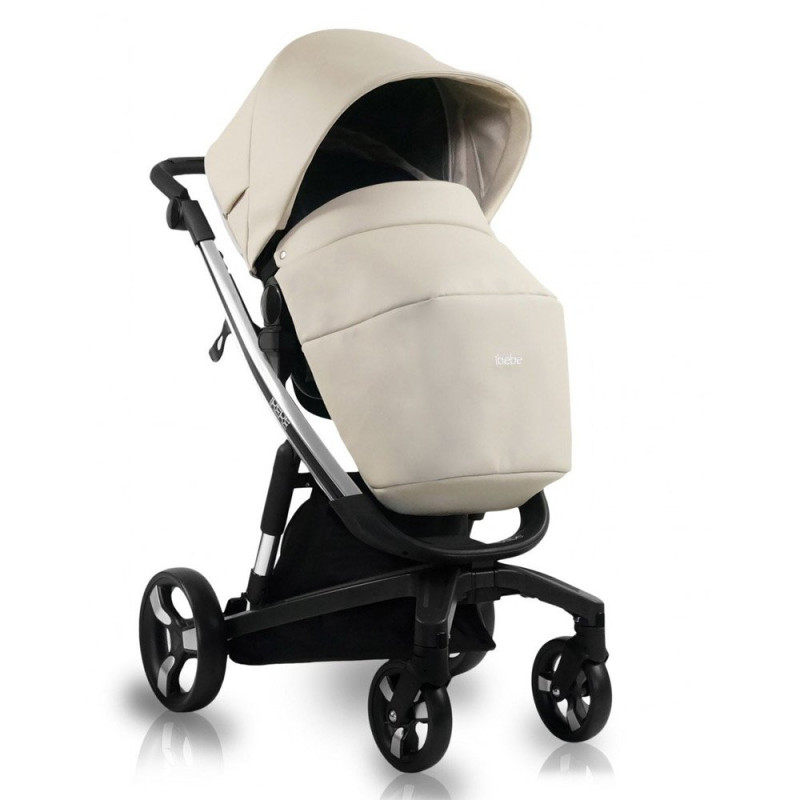 Універсальна коляска 2 в 1 Ibebe istop бежевий ib-is-18