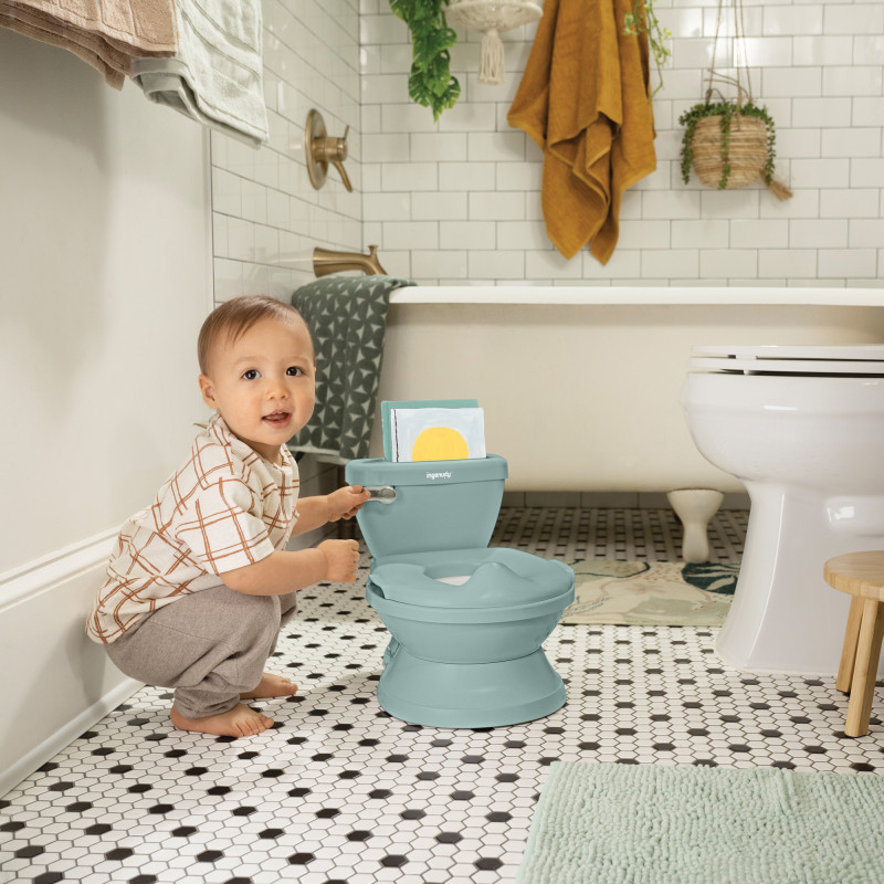 Дитячий горщик-унітаз Ingenuity My Size. Potty Pro Green
