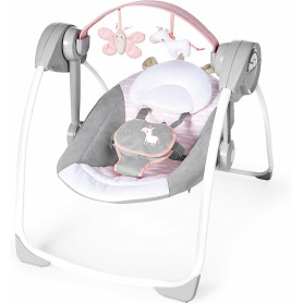 Крісло-гойдалка Ingenuity Comfort 2 Go Portable Swing Flora the Unicorn