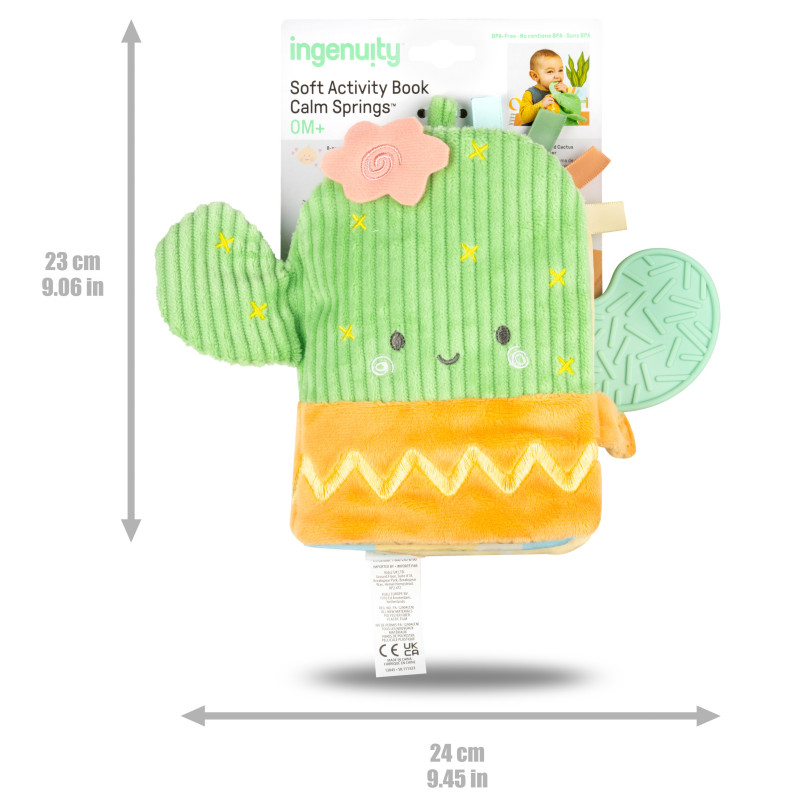 Розвиваюча м'яка книжка Ingenuity Calm Springs