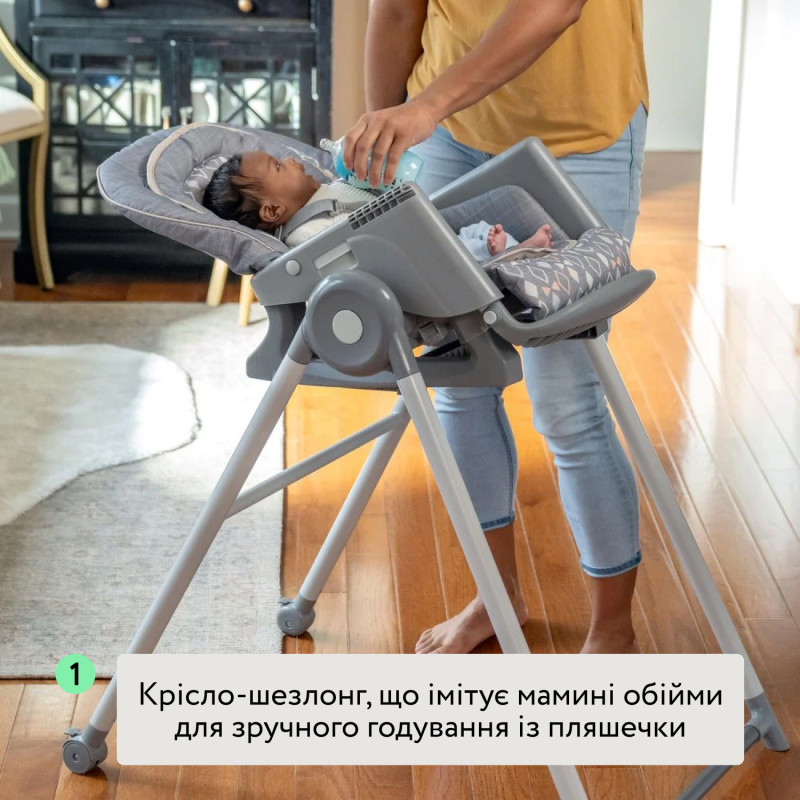 Стільчик для годування 7 в 1 Ingenuity Proper Positioner – Parker