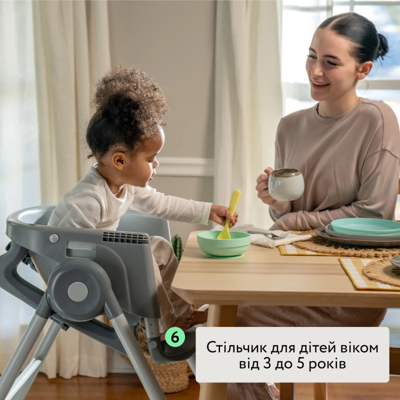 Стільчик для годування 7 в 1 Ingenuity Proper Positioner – Parker