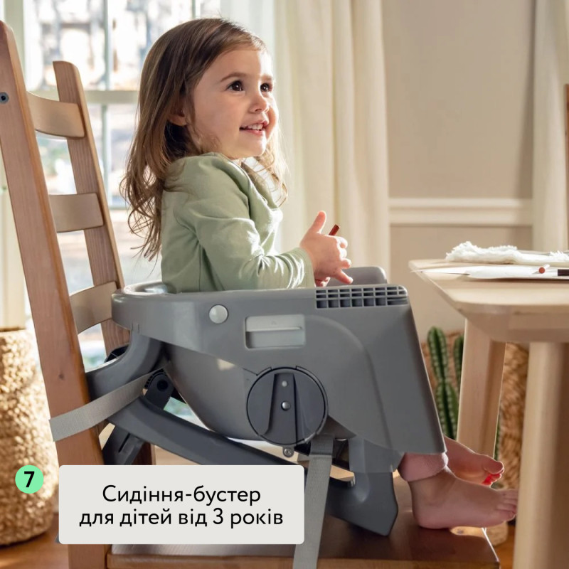 Стільчик для годування 7 в 1 Ingenuity Proper Positioner – Parker