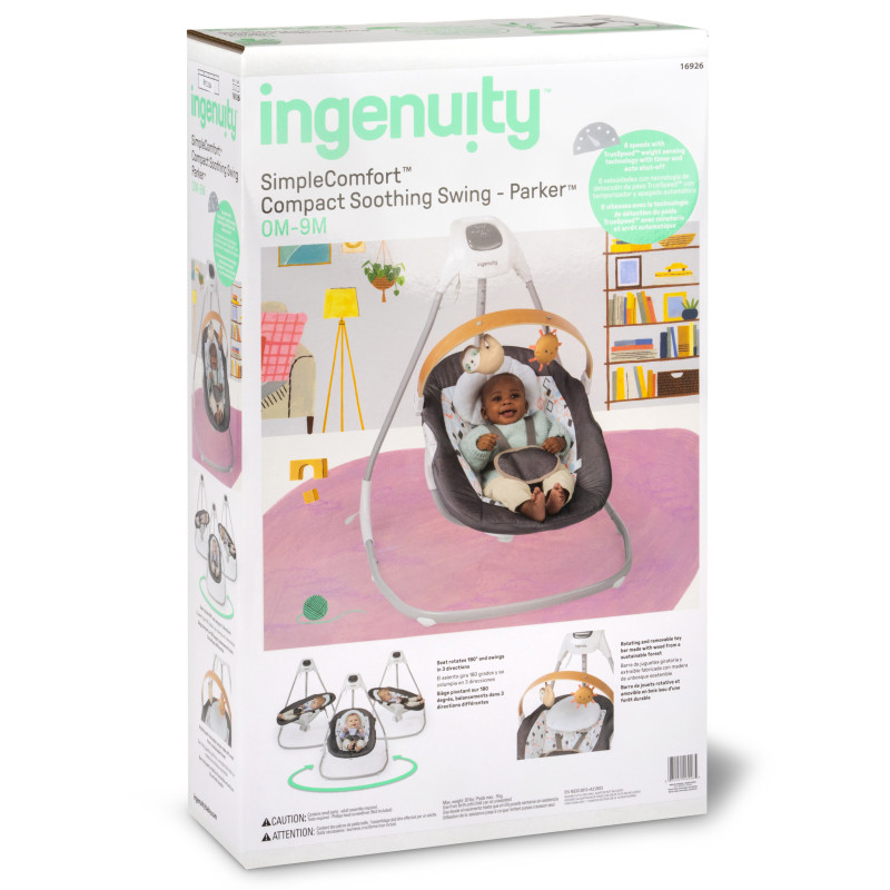 Крісло-гойдалка Ingenuity SimpleComfort – Parker