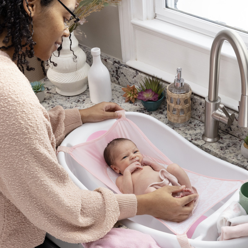 Ванночка 3 в 1 Ingenuity Comfy Clean White