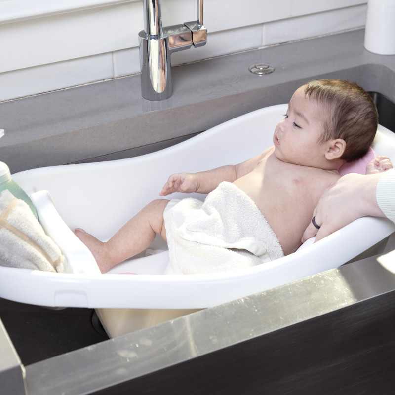 Ванночка 3 в 1 Ingenuity Comfy Clean White