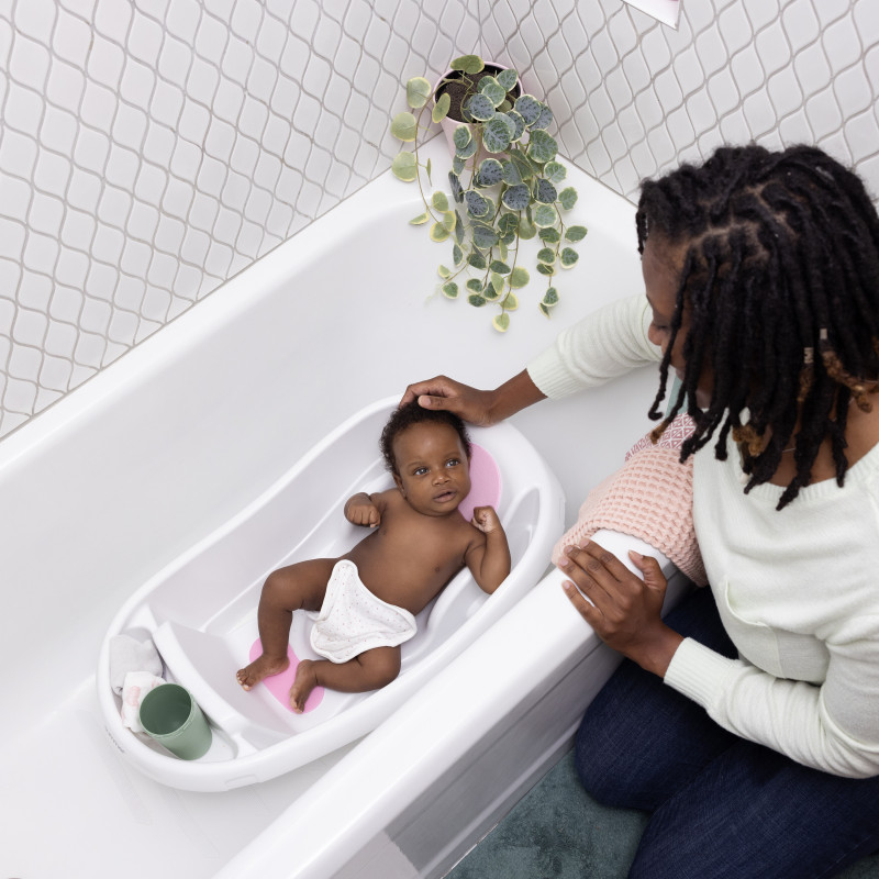 Ванночка 3 в 1 Ingenuity Comfy Clean White