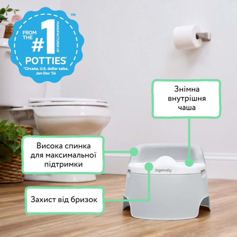 Дитячий горщик Ingenuity Full Comfort
