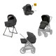 Люлька Inglesina Модульна система 4 в 1 Aptica XT Darwin Infant Recline Magnet Grey