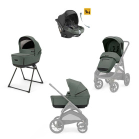 Люлька Inglesina Модульна система 4 в 1 Aptica XT Darwin Infant Recline Taiga Green