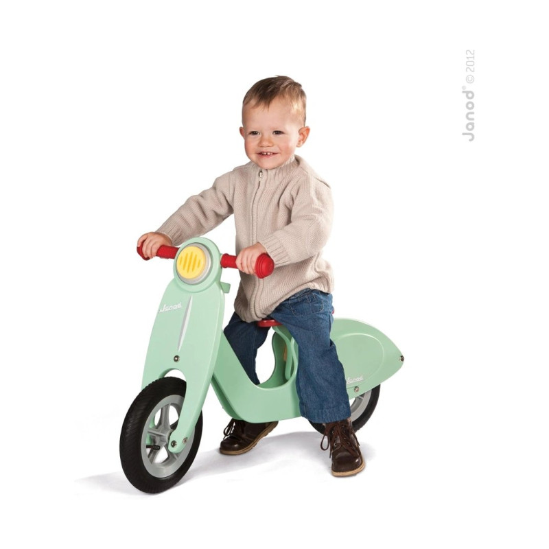 Самокат Janod Ретро скутер м'ятний