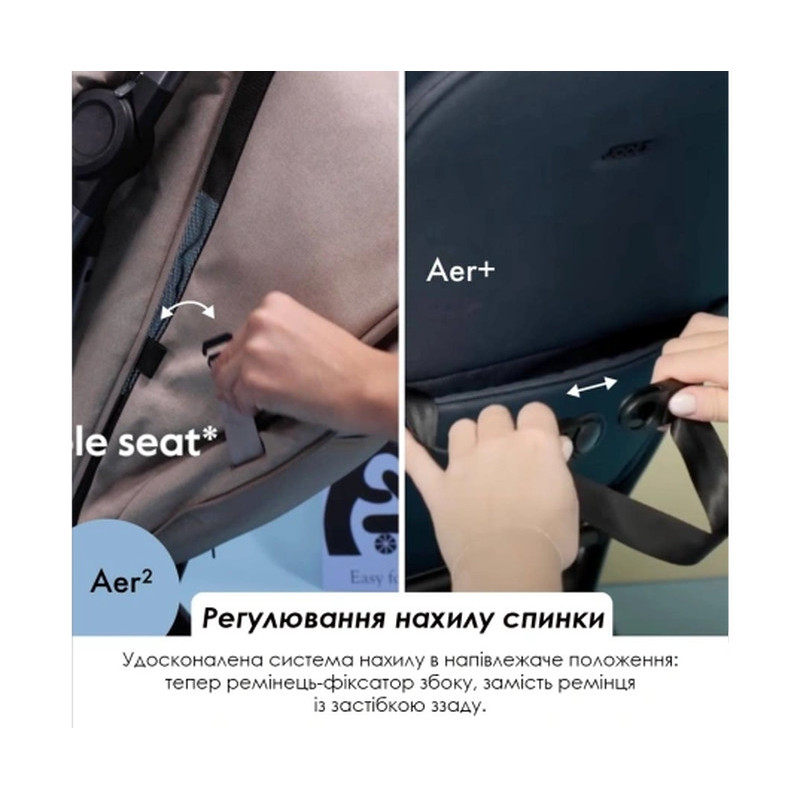 Прогулянкова коляска Joolz Aer 2 Space black