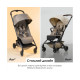 Прогулянкова коляска Joolz Aer 2 BB + CH Sandy taupe