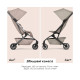 Прогулянкова коляска Joolz Aer 2 BB + CH Sandy taupe
