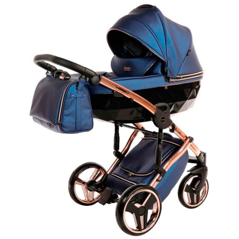 Універсальна коляска 2 в 1 Junama Fluo black