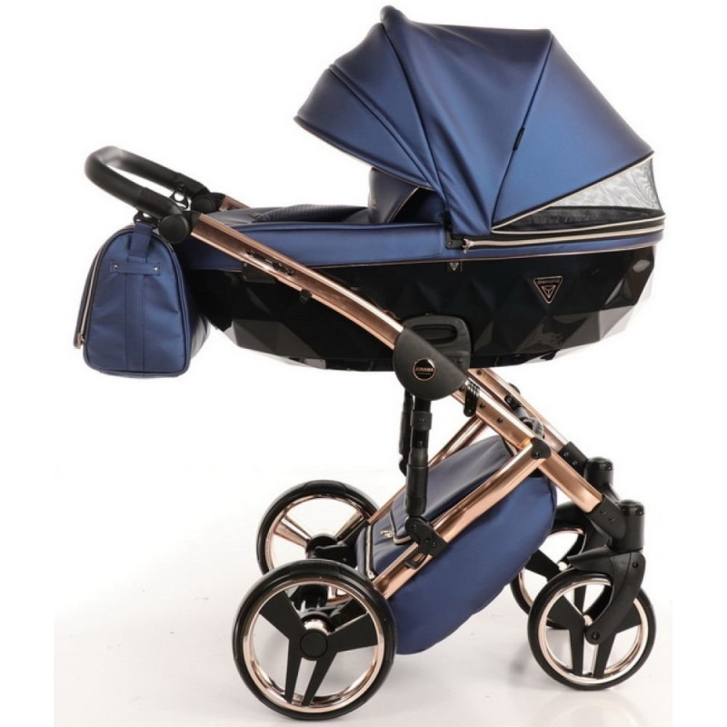 Універсальна коляска 2 в 1 Junama Fluo black