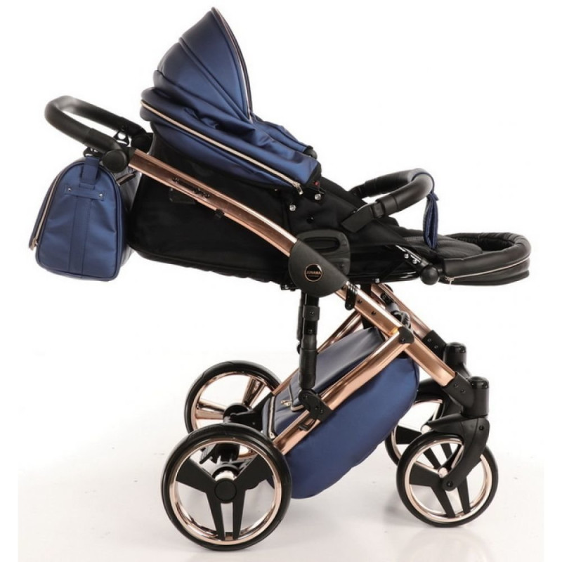 Універсальна коляска 2 в 1 Junama Fluo black