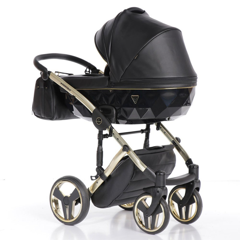 Універсальна коляска 2 в 1 Junama Fluo чорний