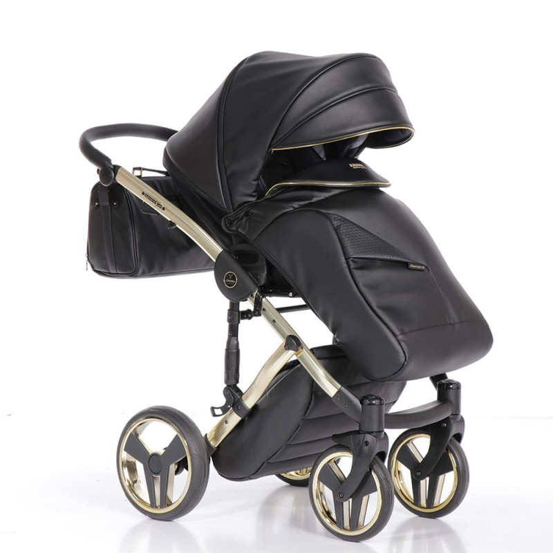 Універсальна коляска 2 в 1 Junama Fluo чорний