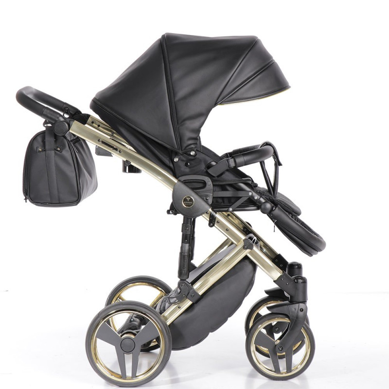 Універсальна коляска 2 в 1 Junama Fluo чорний