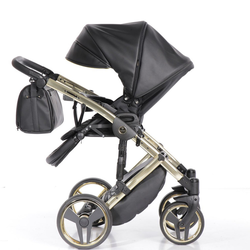 Універсальна коляска 2 в 1 Junama Fluo чорний